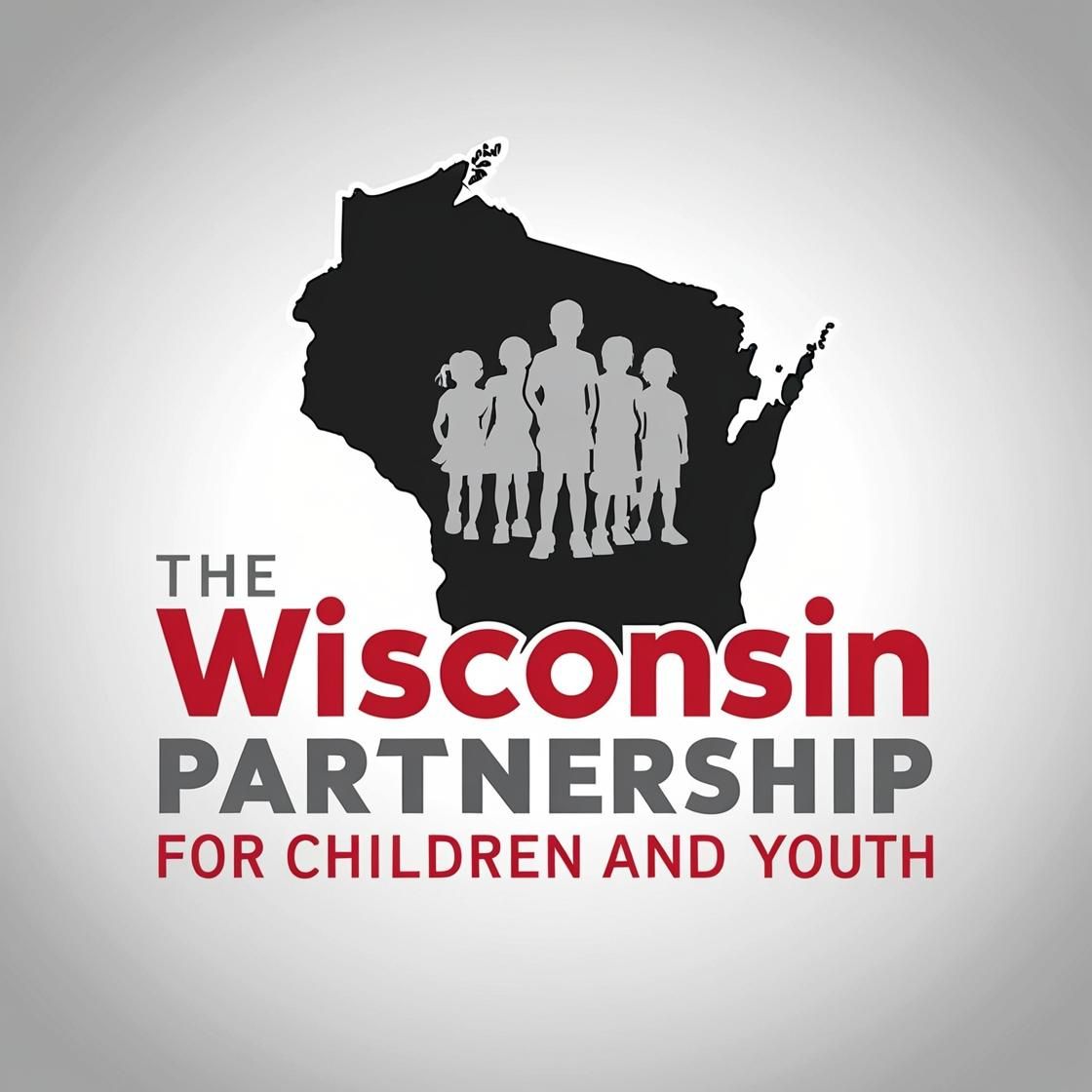 Wisconsin Silhouette with children